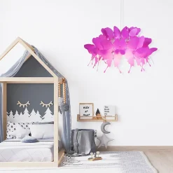 Lampe suspendue de plafond rose Light Prestige Farfalla 1 x E27 1 pc.
