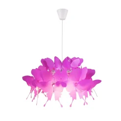 Lampe suspendue de plafond rose Light Prestige Farfalla 1 x E27 1 pc.