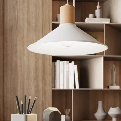 Lampe suspendue en acier 1 lampes 30x30x120cm Sollux