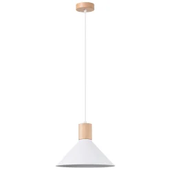 Lampe suspendue en acier 1 lampes 30x30x120cm Sollux