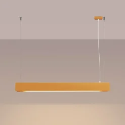 Lampe suspendue en acier 1 lampes 100x8x120cm Sollux