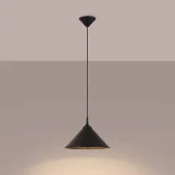 Lampe suspendue en acier 1 lampes 30x30x76cm Sollux