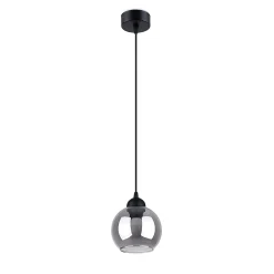 Lampe suspendue en acier 1 lampes 15x15x130cm Sollux