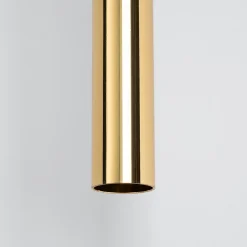 Lampe suspendue en acier 1 ampoule 3000K - 8x8x100cm Sollux