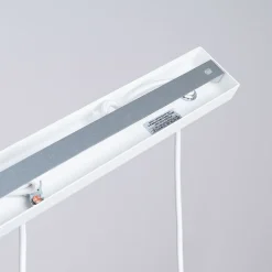 Lampe suspendue en acier 3 lampes 45x5x120cm Sollux