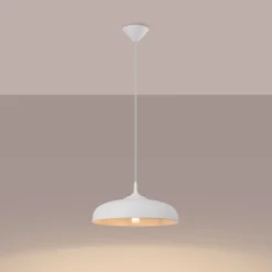 Lampe suspendue en acier 1 lampes 38x38x74cm Sollux