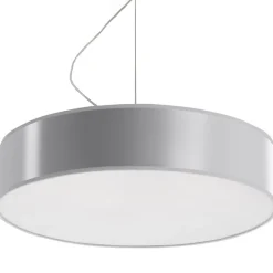 Lampe suspendue en PVC 3 ampoules 3000K - 45x45x111cm Sollux