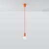 Lampe suspendue en PVC 1 ampoule 4000K - 9x9x90cm Sollux