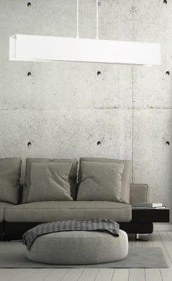 Lampe suspendue GENTOR 4 WHITE, Emibig Lighting, Fabriqué en EU