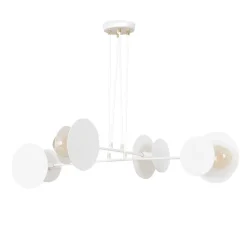 Lampe suspendue IDEA 4 WHITE, Emibig Lighting, Fabriqué en EU