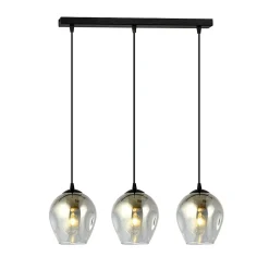 Lampe suspendue ISTAR 3 BL GRAFIT, Emibig Lighting, Fabriqué en EU