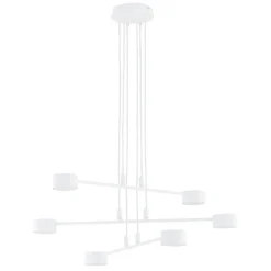 Lampe suspendue MODUS 6 WHITE, Emibig Lighting, Fabriqué en EU