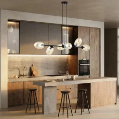 Lampe suspendue PANDORA 6 BL MIODOWY, Emibig Lighting, Fabriqué en EU