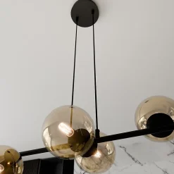 Lampe suspendue ROSSI 6 BL MIODOWY, Emibig Lighting, Fabriqué en EU