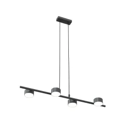 Lampe suspendue SORA 4 BL, Emibig Lighting, Fabriqué en EU