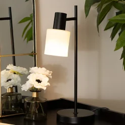 Lampe Tais H45cm noir - Atmosphera