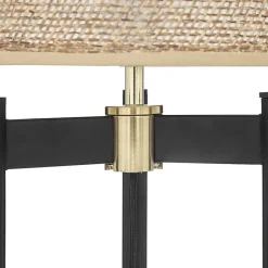 Lampe trépied noir Levon Atmosphera