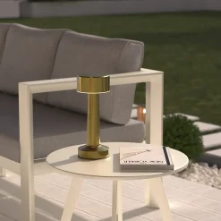 Lampe USB d'extérieur led Halto doré H21,5cm - Atmosphera