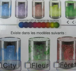 Lampe veilleuse LED multi-couleur Fôret