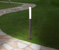 Lampes d'extérieur LED 'Flair' en métal et plastique anthracite, avec LED intégrées