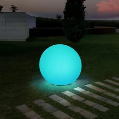 Lampes Solaires Jardin Extérieur, Boule 30cm, 1800mAh Batterie Jardin Balcon Terrasse Classe énergétique A++