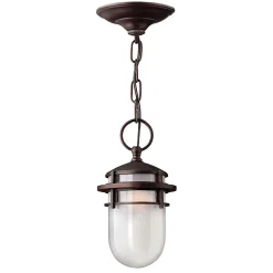 Lanterne à chaîne Reef 1 lumière - Bronze