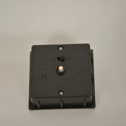 Lanterne carrée à piquer d'extérieur solaire LED integrée Macapa noir 0.12W