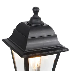 Lanterne classique noire 122 cm IP44 - Capital