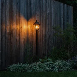 Lanterne classique noire 122 cm IP44 - Capital