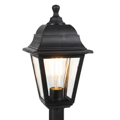 Lanterne classique noire 122 cm IP44 - Capital