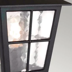 Lanterne de piédestal Canterbury 1 lumière