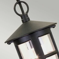 Lanterne de porche à chaîne Hereford 1 lumière -