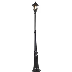 Lanterne d'extérieur classique noire 200 cm IP44 - Havana