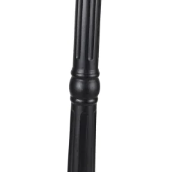 Lanterne d'extérieur noire 220 cm 2 lumières IP44 - La Havane