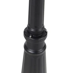 Lanterne d'extérieur noire 220 cm 2 lumières IP44 - La Havane