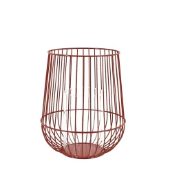 Lanterne en métal filaire 25cm