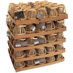 Lanterne en rotin 14x16 - Atmosphera