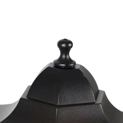 Lanterne extérieure intelligente noire 120 cm avec WiFi ST64 - New Orleans