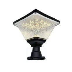 Lanterne Extérieure Solaire Crépusculaire IP65 2W - Blanc Chaud 2300K - 3500K - SILAMP