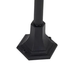 Lanterne intelligente noire 122 cm avec Wifi ST64 - New Haven