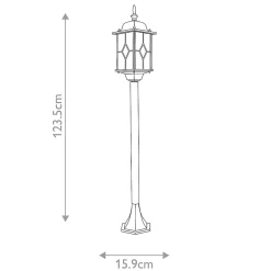 Lanterne lampadaire Wexford 1 lumière