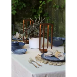 Lanterne LED Home Corten 2,2w avec batterie IP54 Zafferano