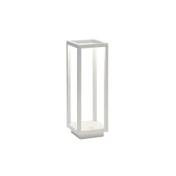 Lanterne Maison LED Blanche 2,2w avec batterie IP54 Zafferano