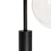 Lanterne moderne noire avec verre clair 200 cm IP44 - Sfera