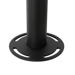 Lanterne moderne noire avec verre clair 200 cm IP44 - Sfera