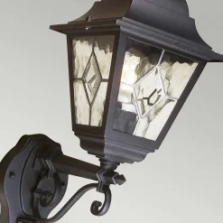 Lanterne murale avec capteur Pir Norfolk 1 lumière