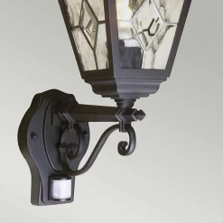 Lanterne murale avec capteur Pir Norfolk 1 lumière