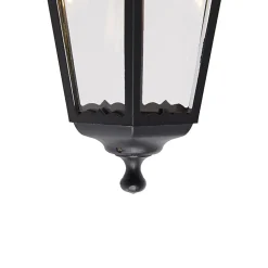 Lanterne murale extérieure classique noire IP44 - Havana Down