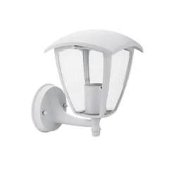 Lanterne Murale Extérieure Blanche pour Ampoule E27 - SILAMP