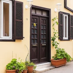 Lanterne Murale Extérieure Blanche pour Ampoule E27 - SILAMP